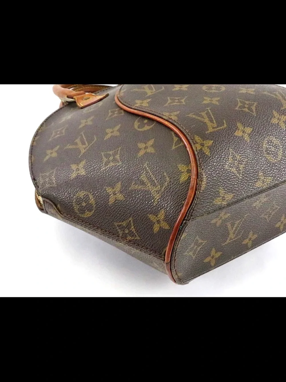 Louis Vuitton Monogram Ellipse Satchel in Brown and Tan